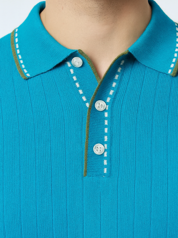 tricou polo barbati portocaliu sandro livv