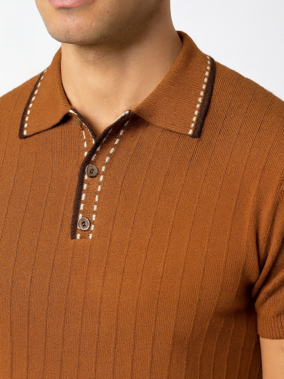 Tricou Polo Bărbați Bumbac Negru – Sandro Livv | Made in Italy